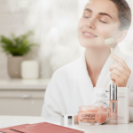 روتین پوستی با محصولات کلینیک و ماسک صورت